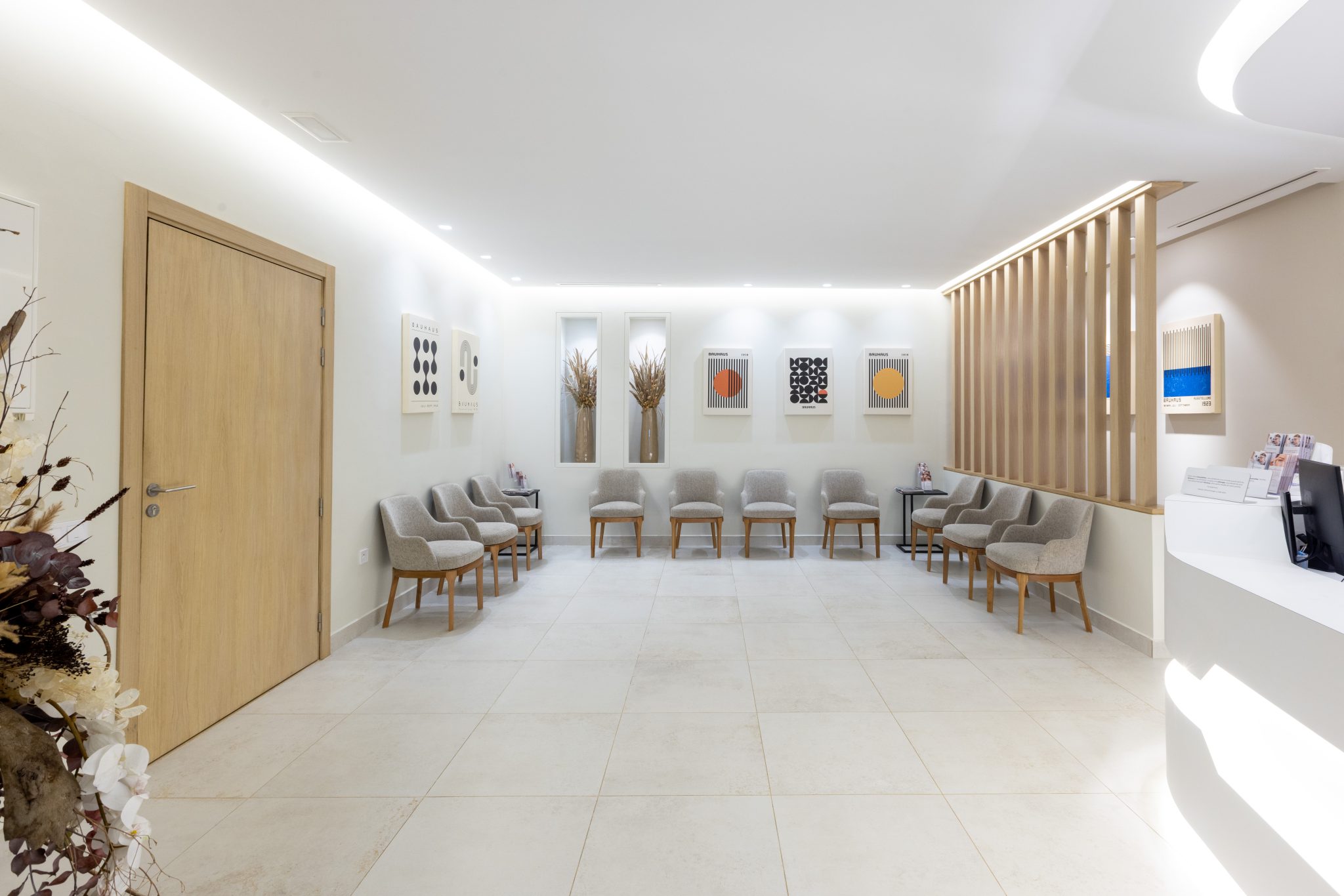 Salle d’attente du cabinet